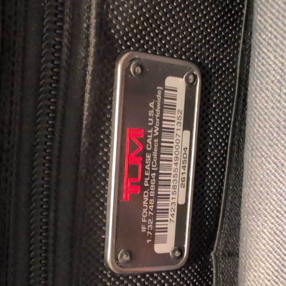Tumi T-pass Expandable Laptop Briefcase Shoulder Crossbody - Picture 2 of 15